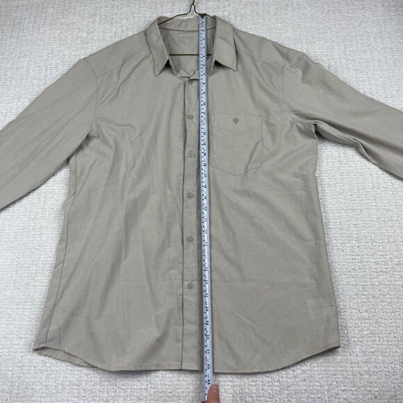 Mountain Equipment Co-op MEC Ultralight Hiking Button Tech Shirt Men's L Beige - Picture 9 of 16